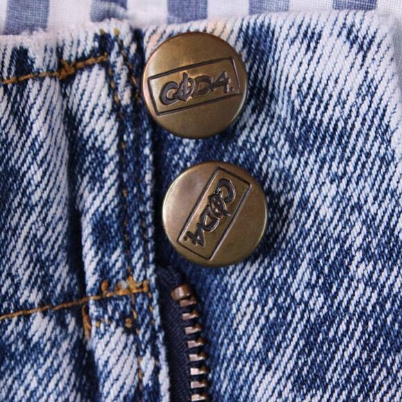 80's Acid Washed Jeans Women's Size 29 Long = 8 US - Picture 7 of 8